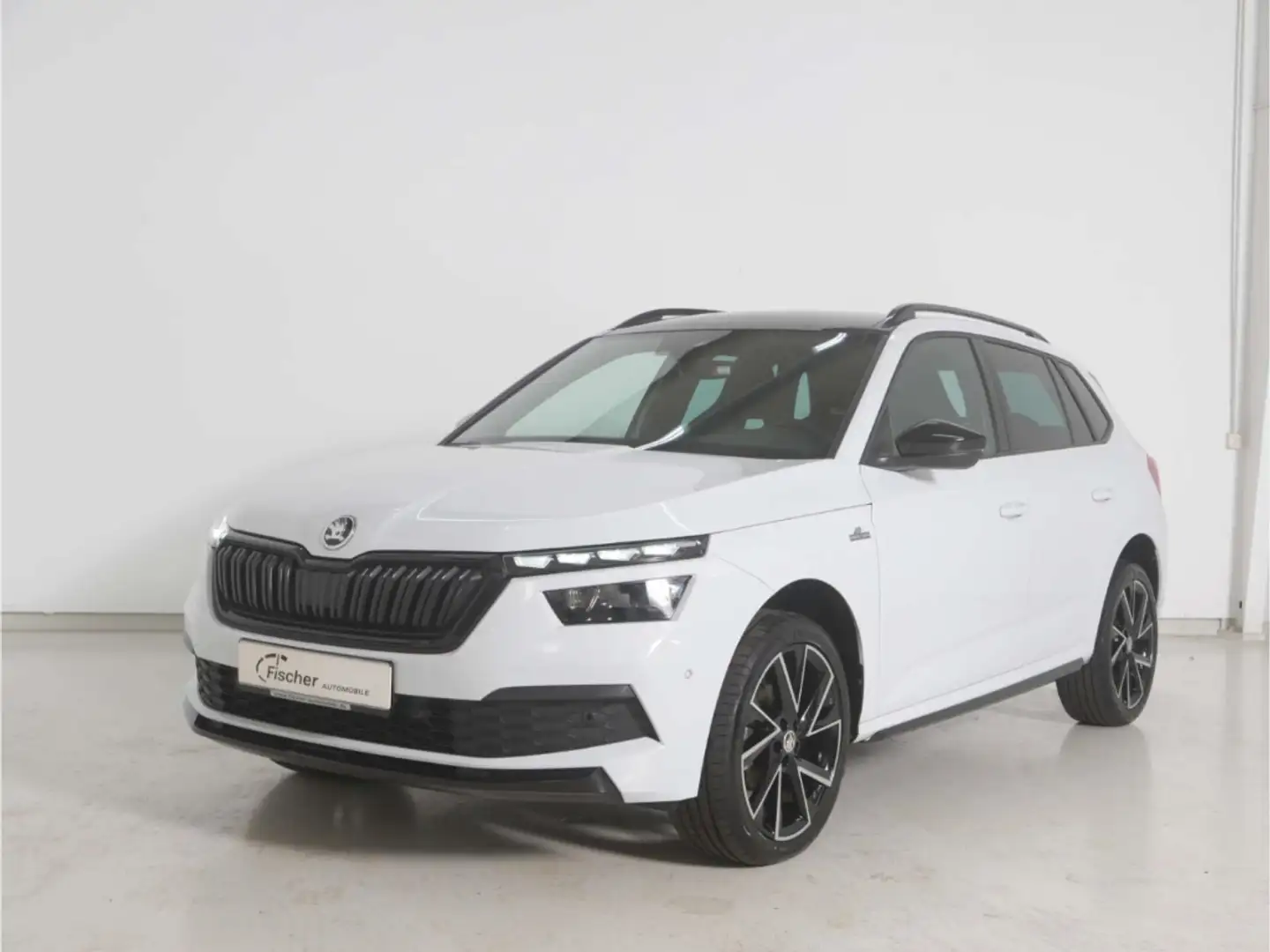 Skoda Kamiq 1.5 TSI Monte Carlo DSG AHK/P-Dach/LED/NAV Blanc - 2
