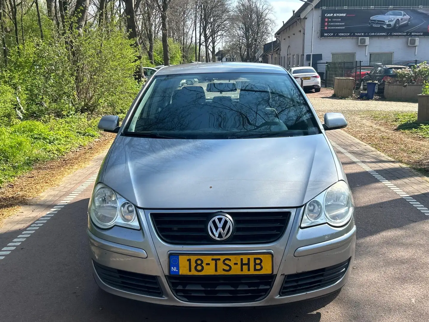 Volkswagen Polo 1.2 Optive AIRCO!APK!5DEURS!KOOPJE! Grijs - 2