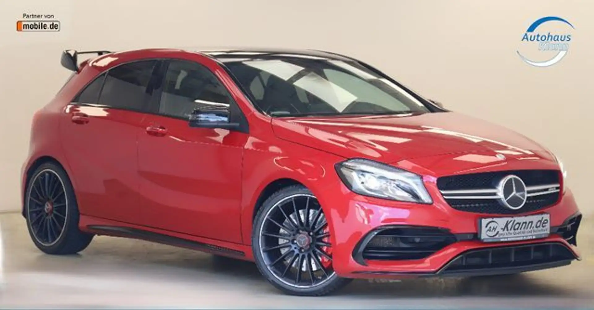 Mercedes-Benz A 45 AMG 381PS 4Matic Keyless PAGA Pano ACC H&K Rot - 1