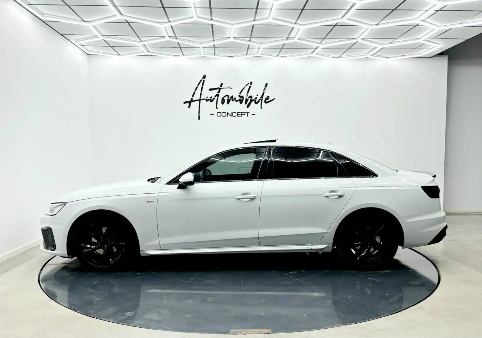 Audi A4 ✅️1AN GARANTIE✅️ELECTRIC+ESSENCE ✅️S-LINE✅️TOIT OU Fehér - 2
