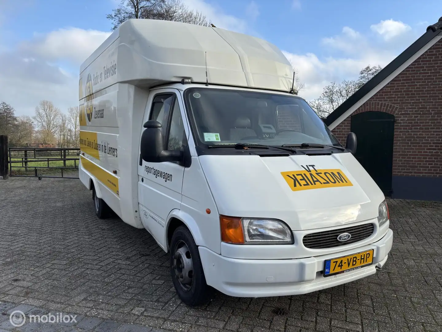 Ford Transit FT 190 L 1998 Polyester opbouw AIRCO UNIEK UNIEK Biały - 2