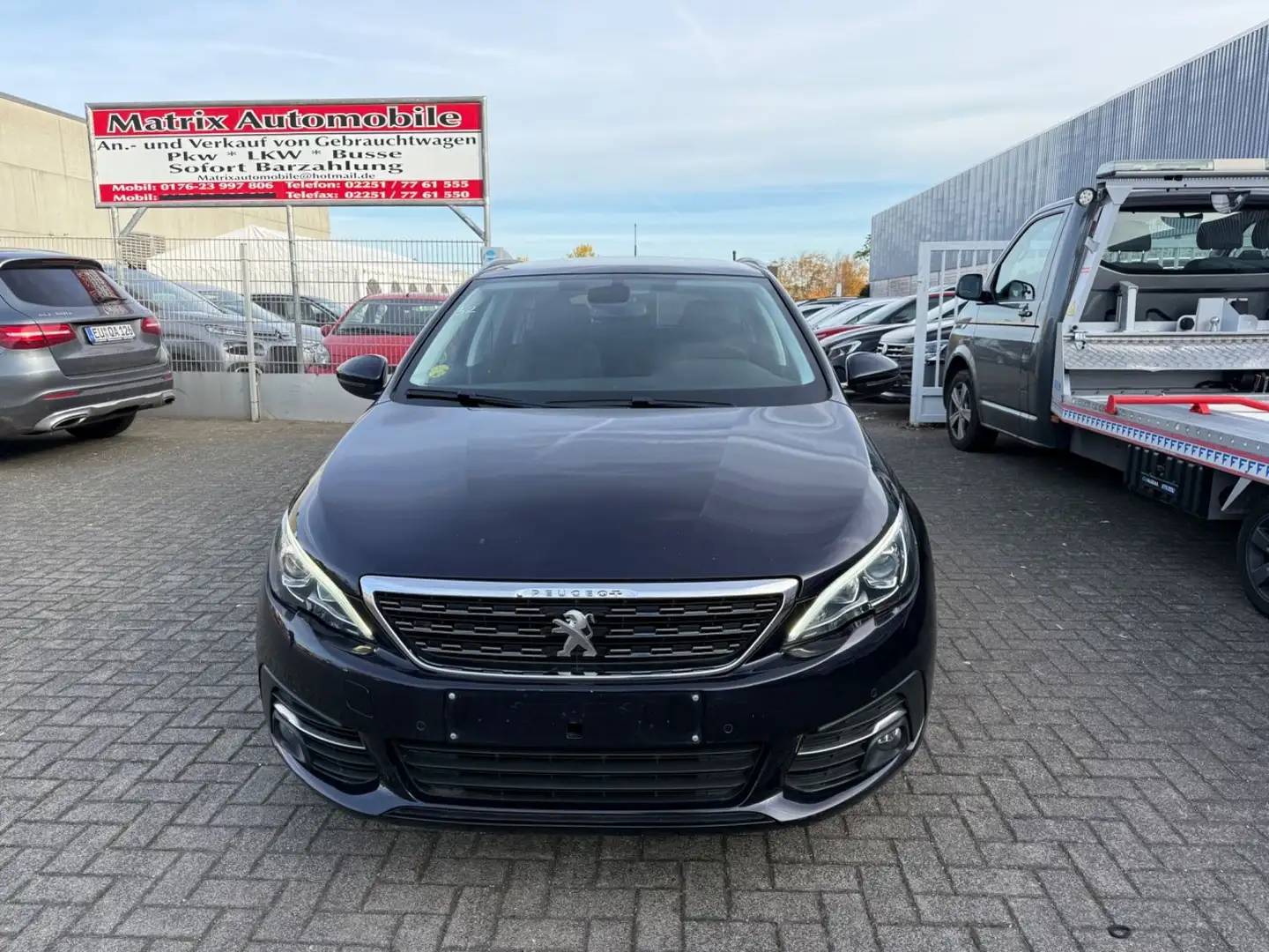 Peugeot 308 SW Allure,Navi,Klima,Euro 6 Zwart - 2