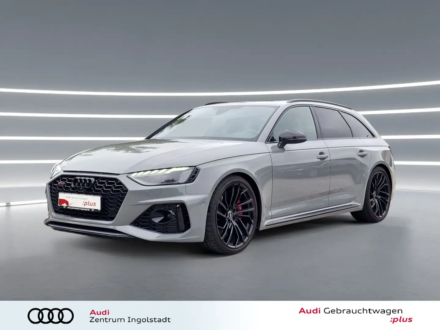 Audi RS4 Avant MATRIX Pano RS-AGA HuD B&O DRC 280km/h Gris - 2