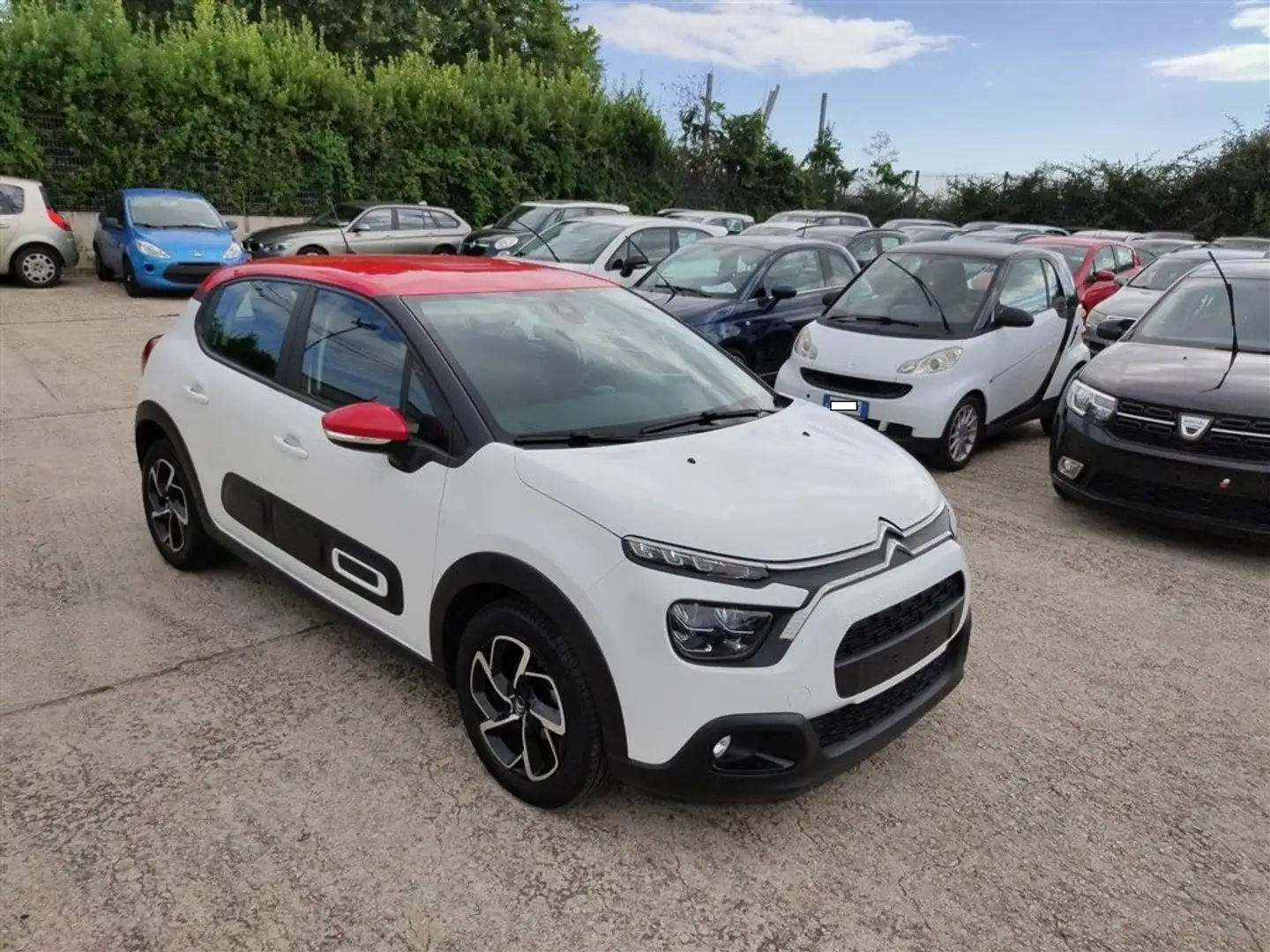 Citroen C3 1.2 EAT6 S&S Feel Pack CARPLAY,CRUISE,CLIMA .. Bianco - 1