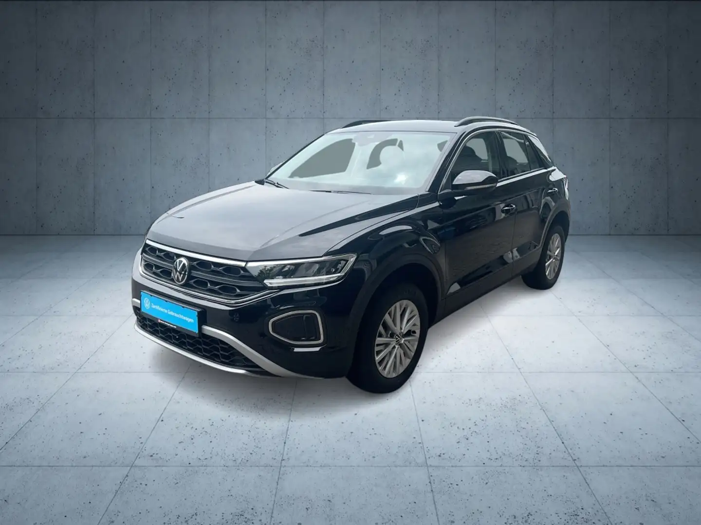Volkswagen T-Roc Life 1.0 TSI LED ParkAssist KlimaA Navi Schwarz - 2