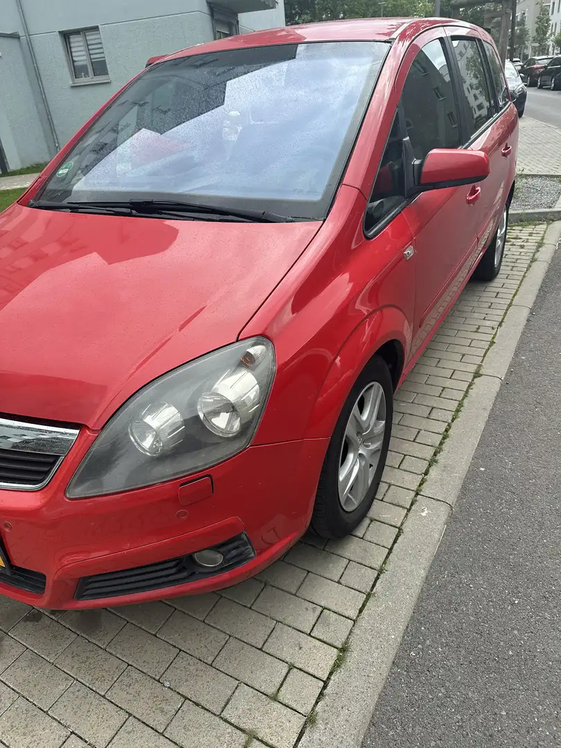 Opel Zafira OpelZafira B 1.6CNGErdgas+Benzin tuv 11.25 7Sitze Rosso - 2