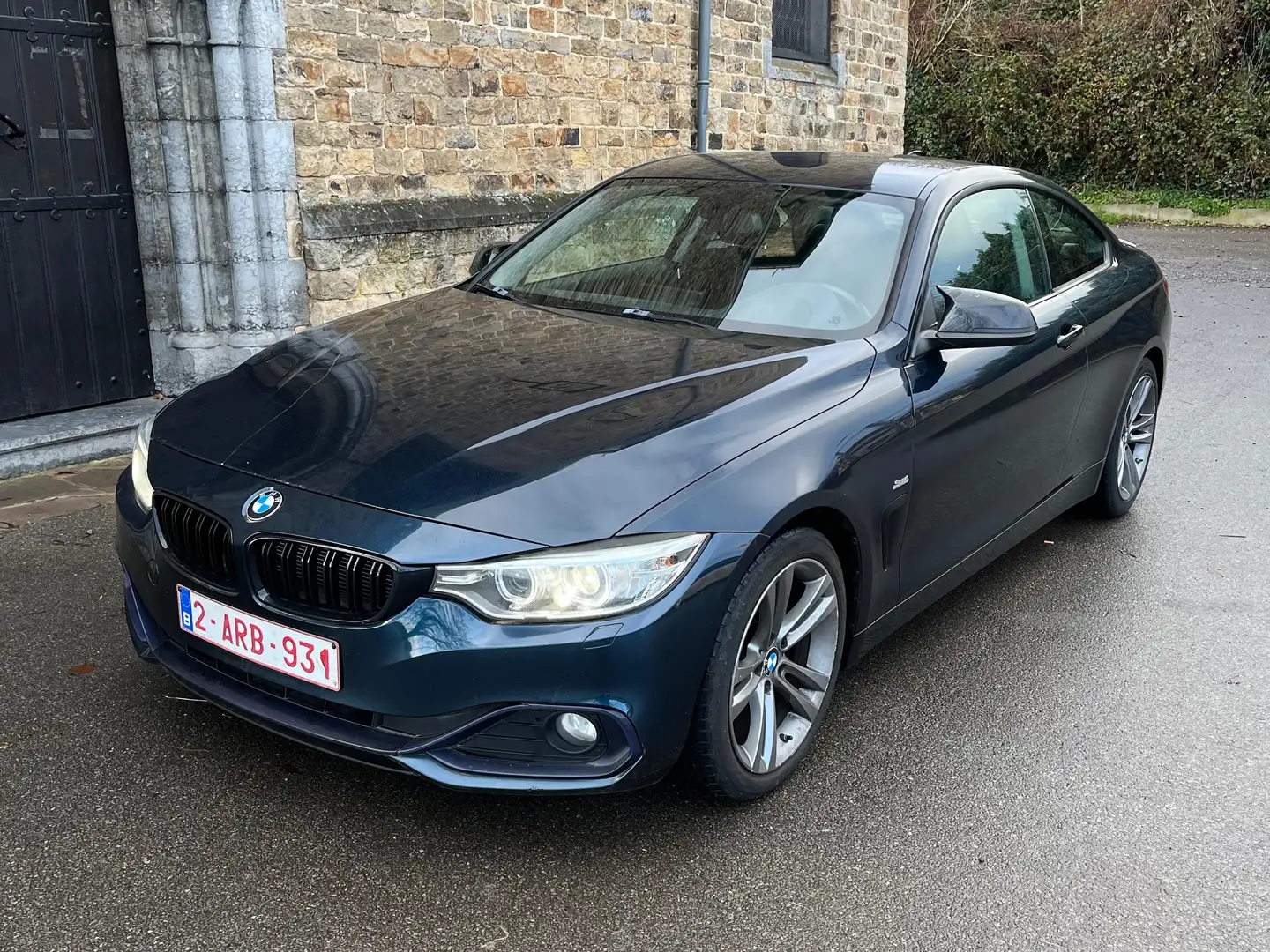 BMW 420 Coupé 420 d Bleu - 1