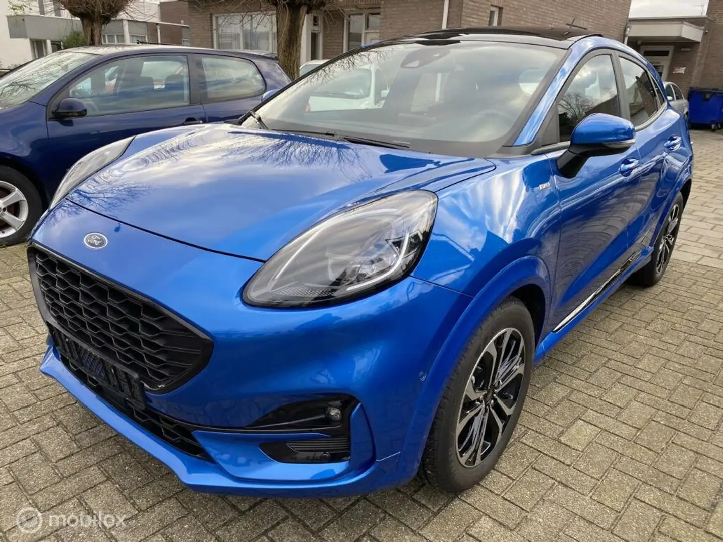 Ford Puma 1.0 ECOBOOST HYBRID ST-LINE AUTOMAAT PANORAMADAK Blauw - 1