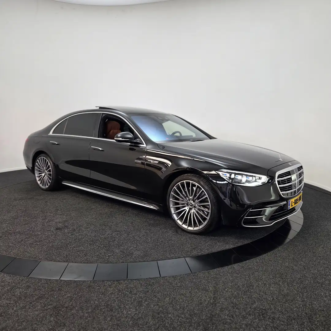 Mercedes-Benz S 500 4M. Lang AMG L.Benzine junge stern Zwart - 2