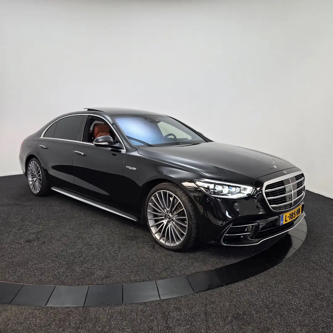 Mercedes-Benz S 500 4M. Lang AMG L.Benzine junge stern Zwart - 1