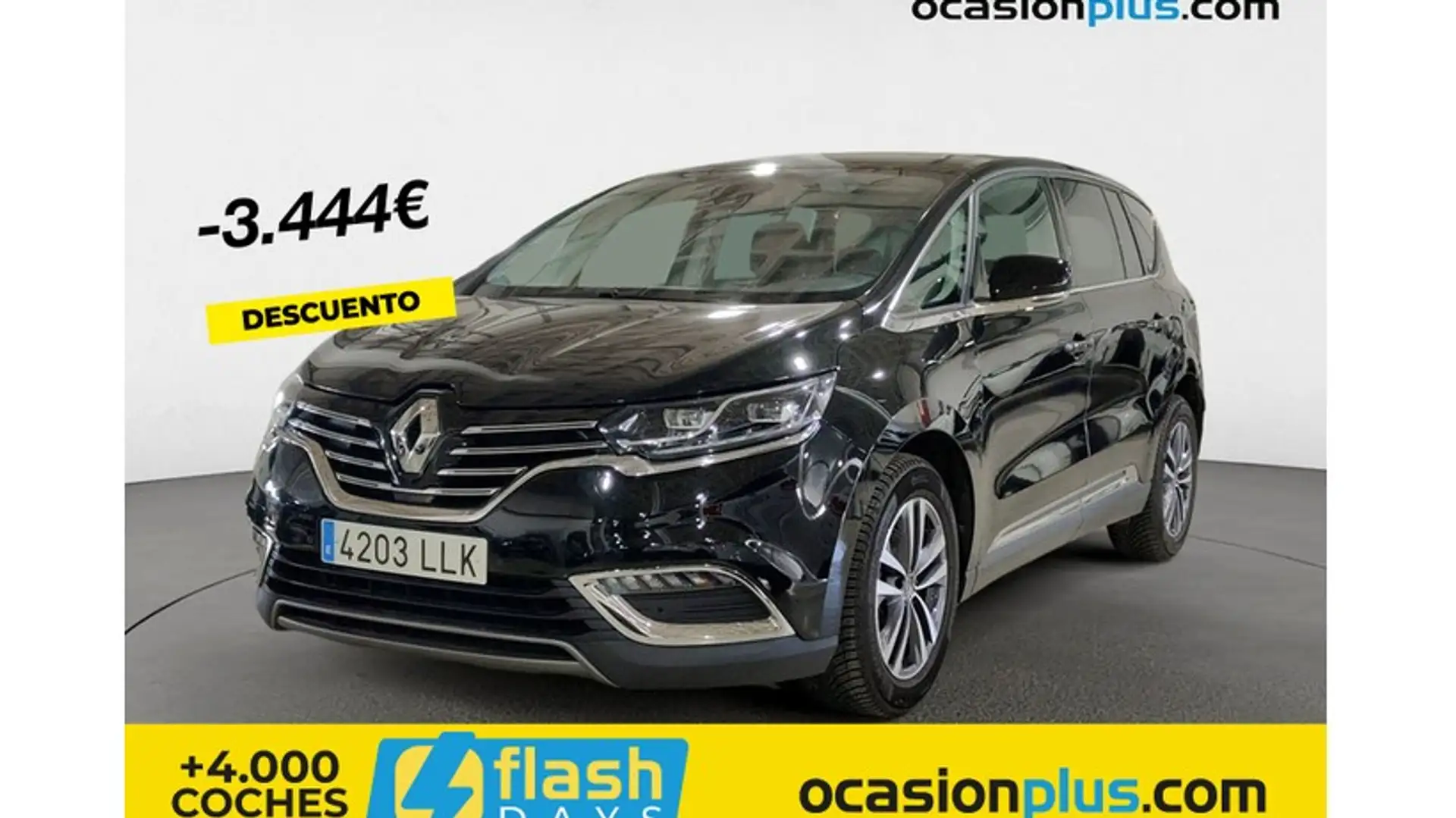 Renault Espace Blue dCi TT Limited EDC 118kW Negro - 1