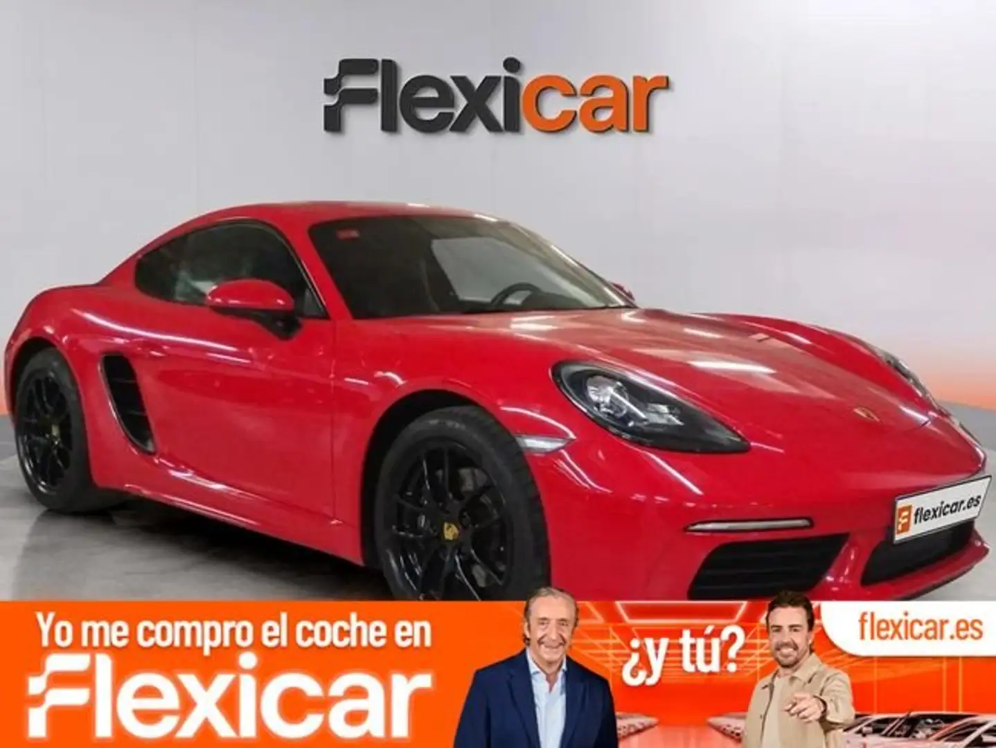 Porsche 718 Spyder Cayman Rojo - 1