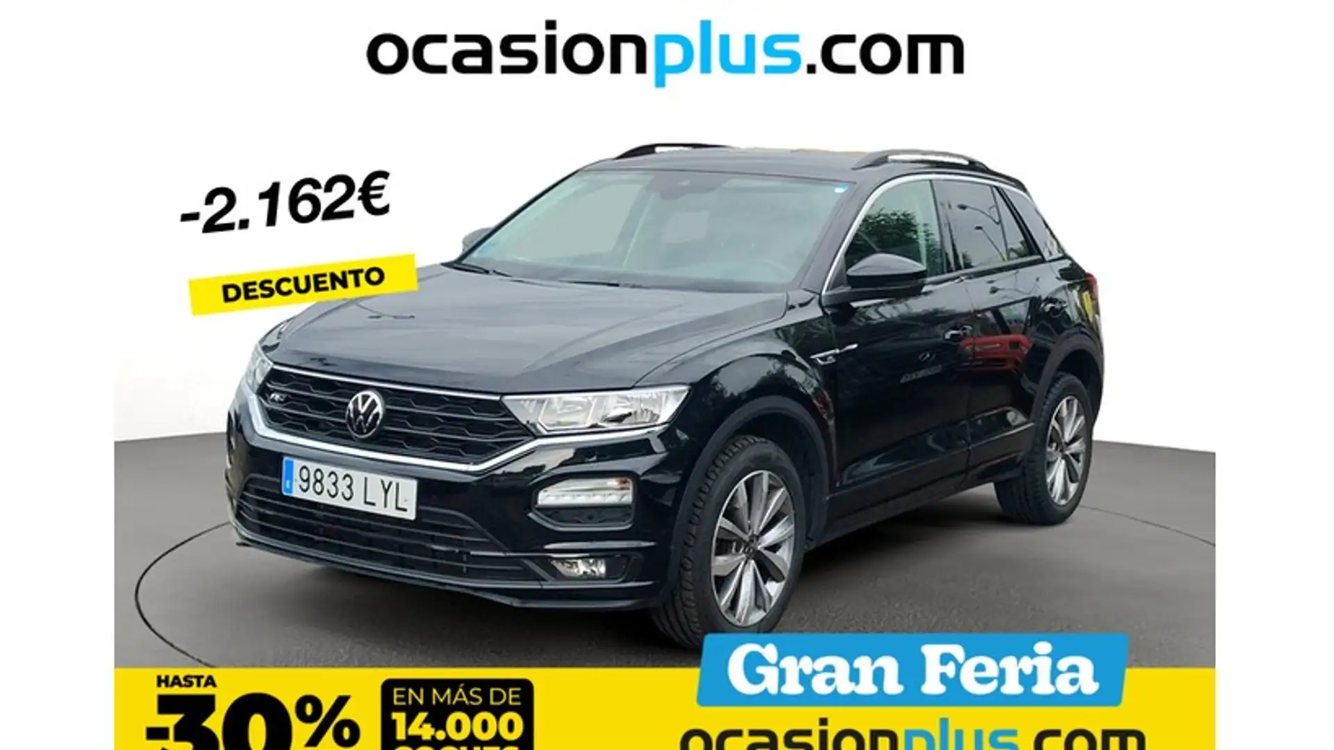 Volkswagen T-Roc 1.0 TSI Advance R-line 81kW Noir - 1