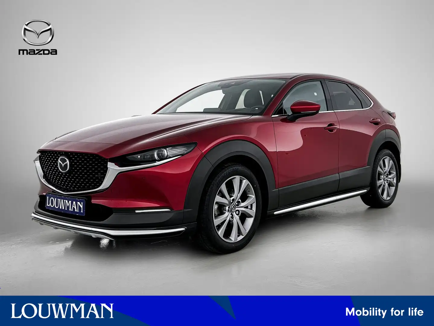Mazda CX-30 2.0 e-SkyActiv-X M Hybrid Luxury | Trekhaak | Spor Rot - 1