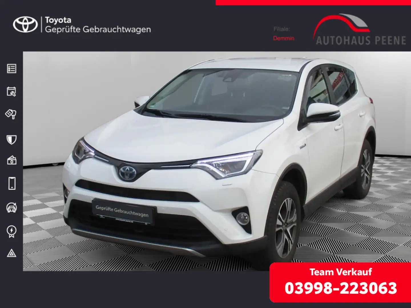 Toyota RAV 4 Weiß - 1