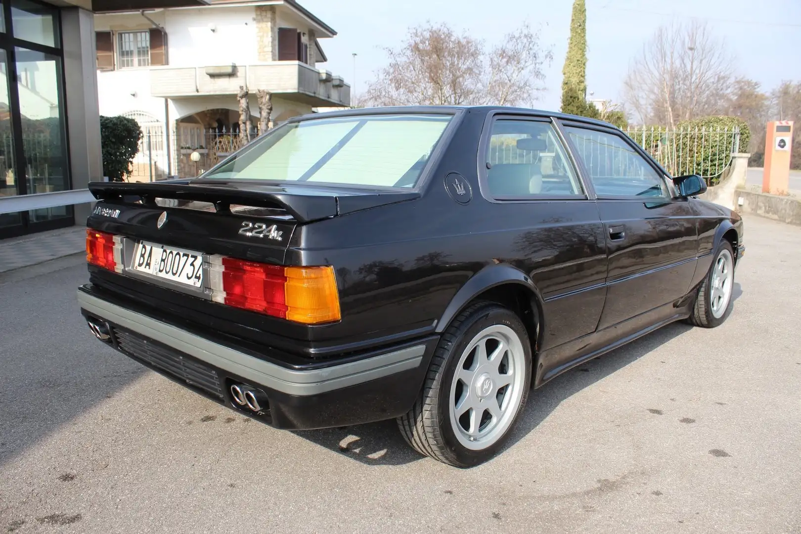 Maserati 224 TARGHE ORIGINALI - TAGLIANDATA Negro - 2