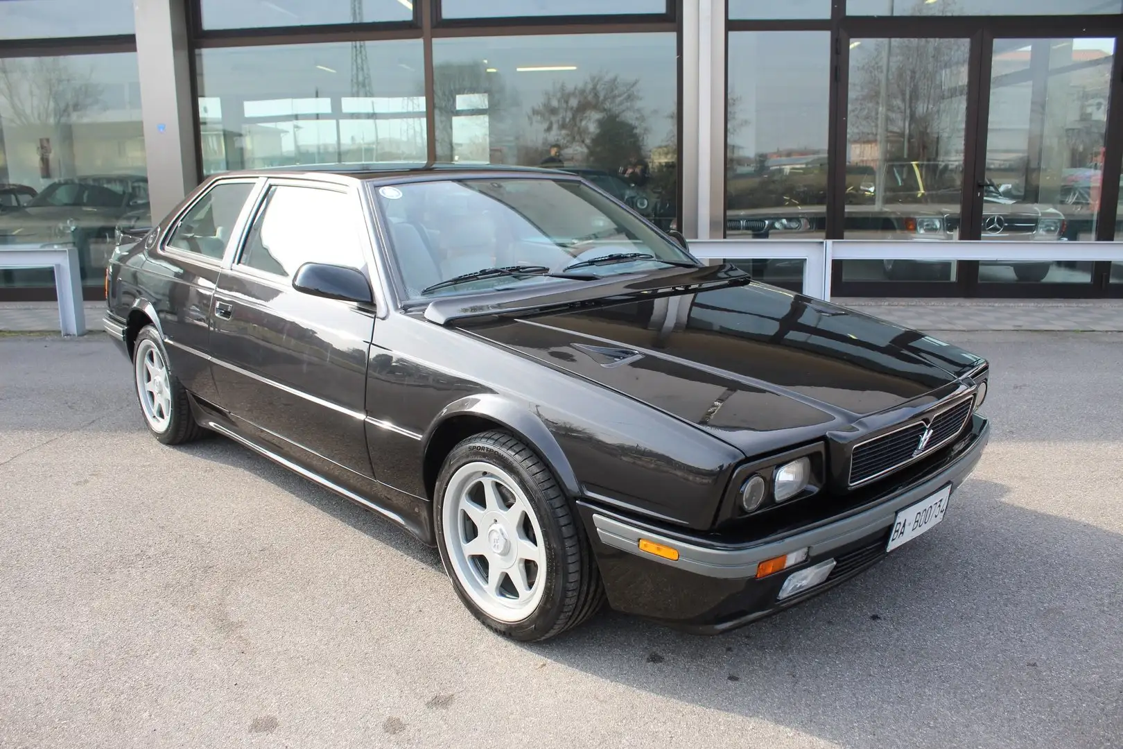Maserati 224 TARGHE ORIGINALI - TAGLIANDATA Negro - 1