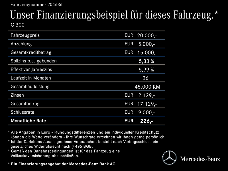 Mercedes-Benz C 300 C 300 T-Modell AVANTGARDE/Pano/AHK/Standhzg/LED BC — photo 2