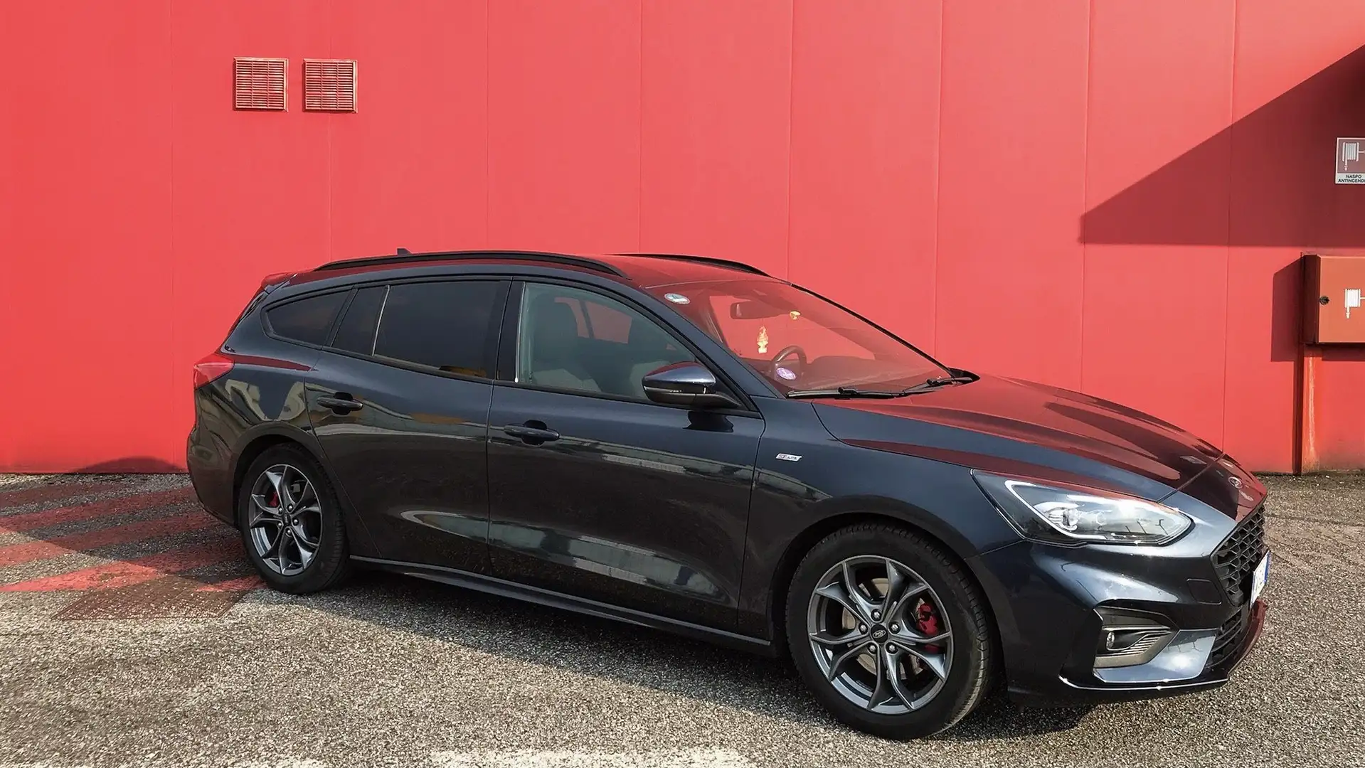 Ford Focus Focus SW 1.0 ecoboost h ST-Line X s GANCIO TRAINO Blu/Azzurro - 2