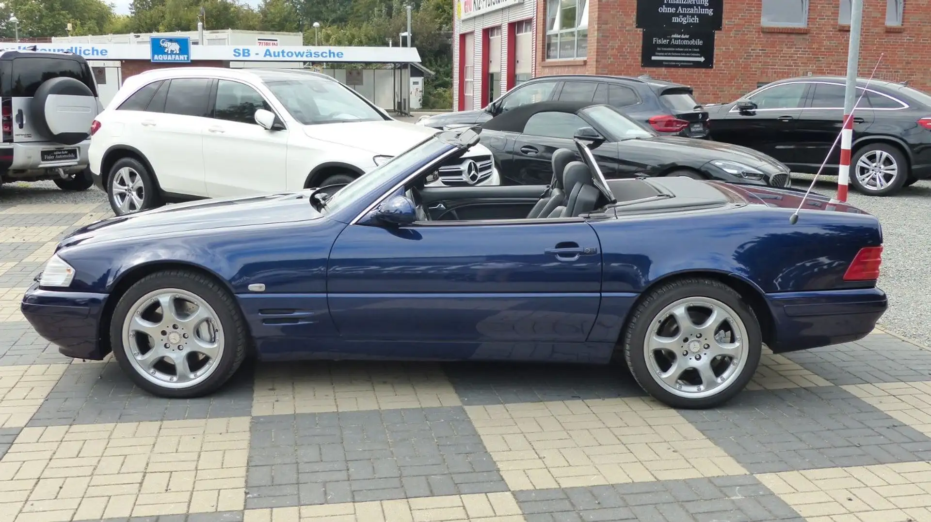 Mercedes-Benz SL 320 SL-Edition einer von 708 Stück Blau - 2