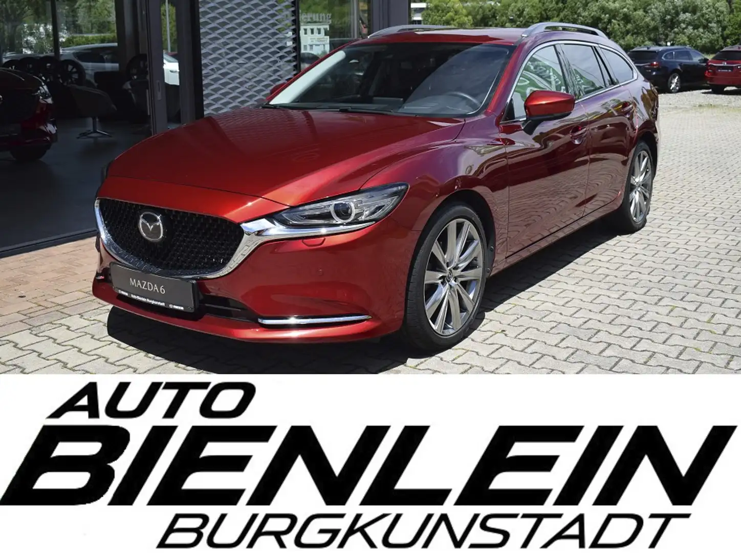 Mazda 6 2.0 165PS Exclusive Leder Bose Matrix-LED 360° Nav Rot - 1