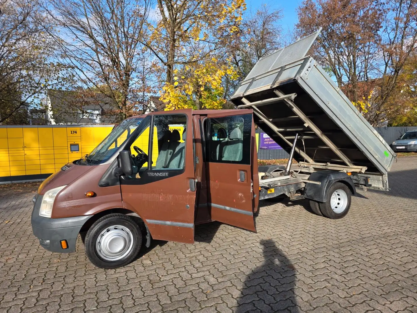 Ford Transit Pritsche FT 350 L Doppelkabine 3x kipper Rot - 1