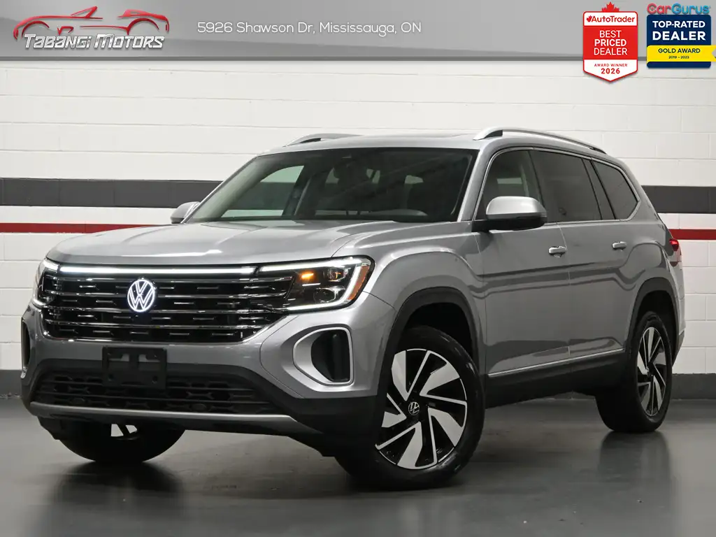 2024 Volkswagen Atlas Highline Leather Panoramic Sunroof Ambient Light