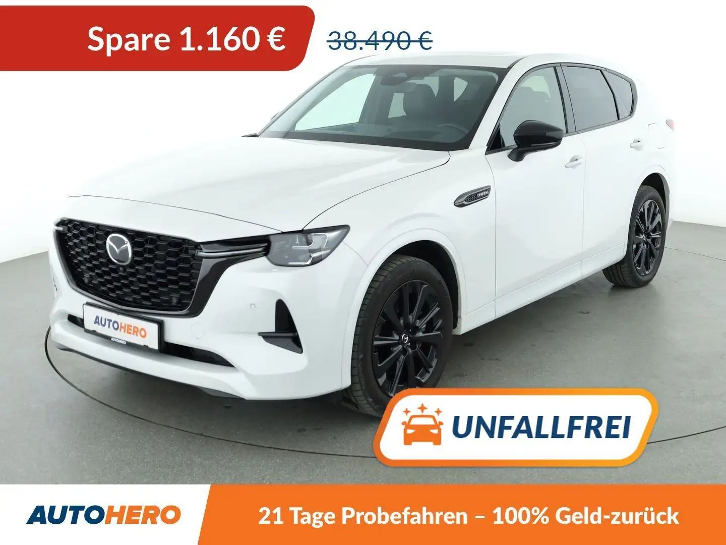 Mazda CX-60 2.5 e-Skyactiv Plug-in Hybrid Homura AWD Aut*NAVI* Weiß - 1