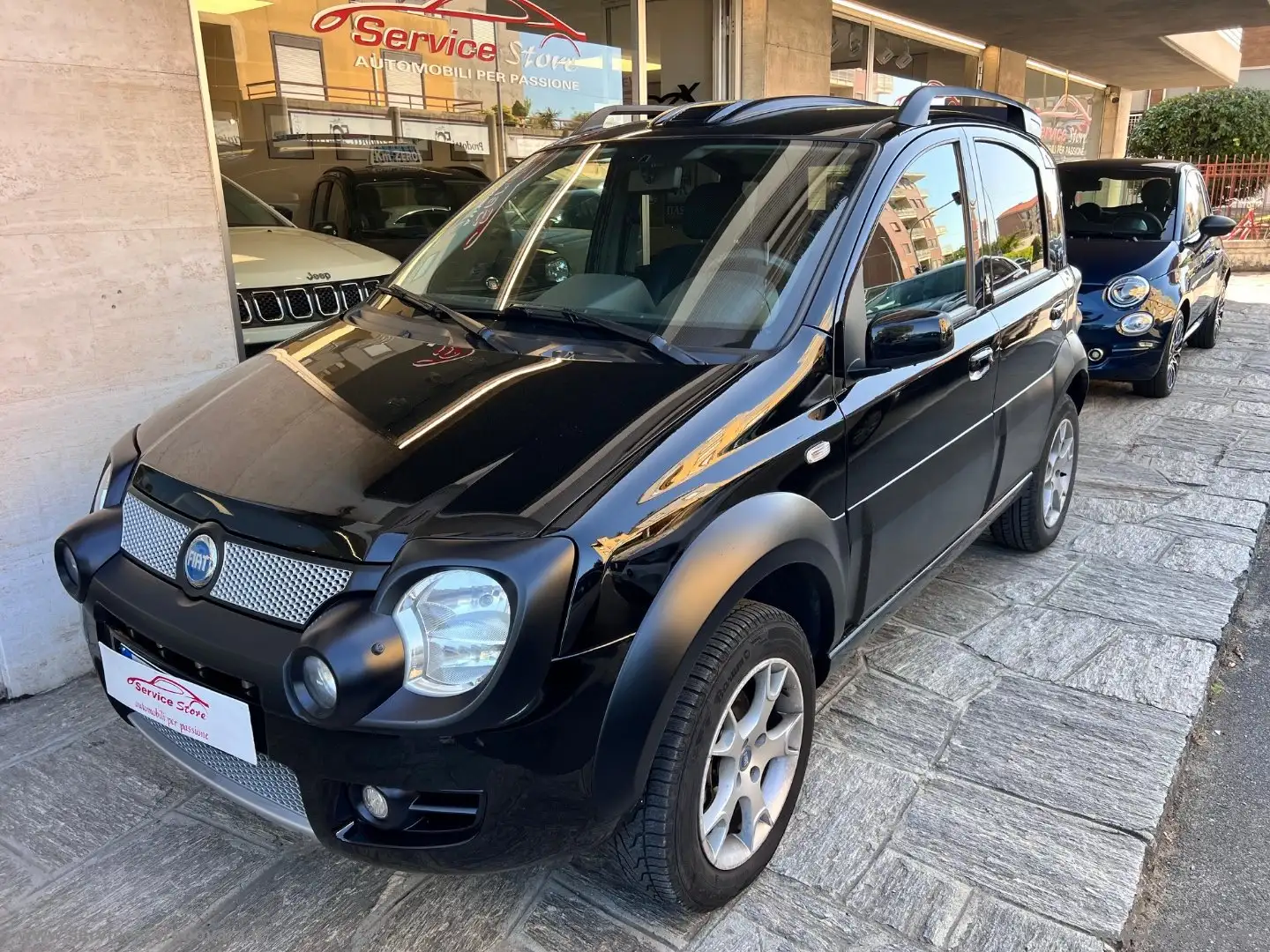 Fiat Panda Panda II 2003 1.3 mjt 16v Cross 4x4 MONSTER Noir - 1