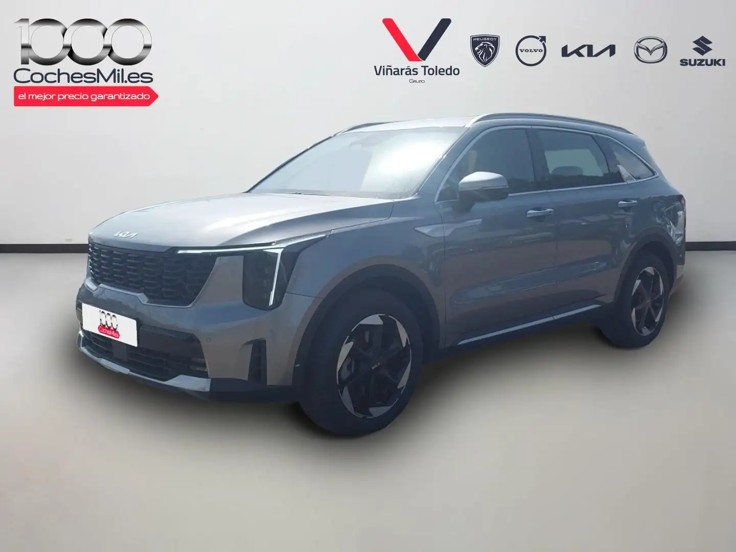 Kia Sorento 1.6 T-GDi HEV Drive 4x2 7pl Gris - 1