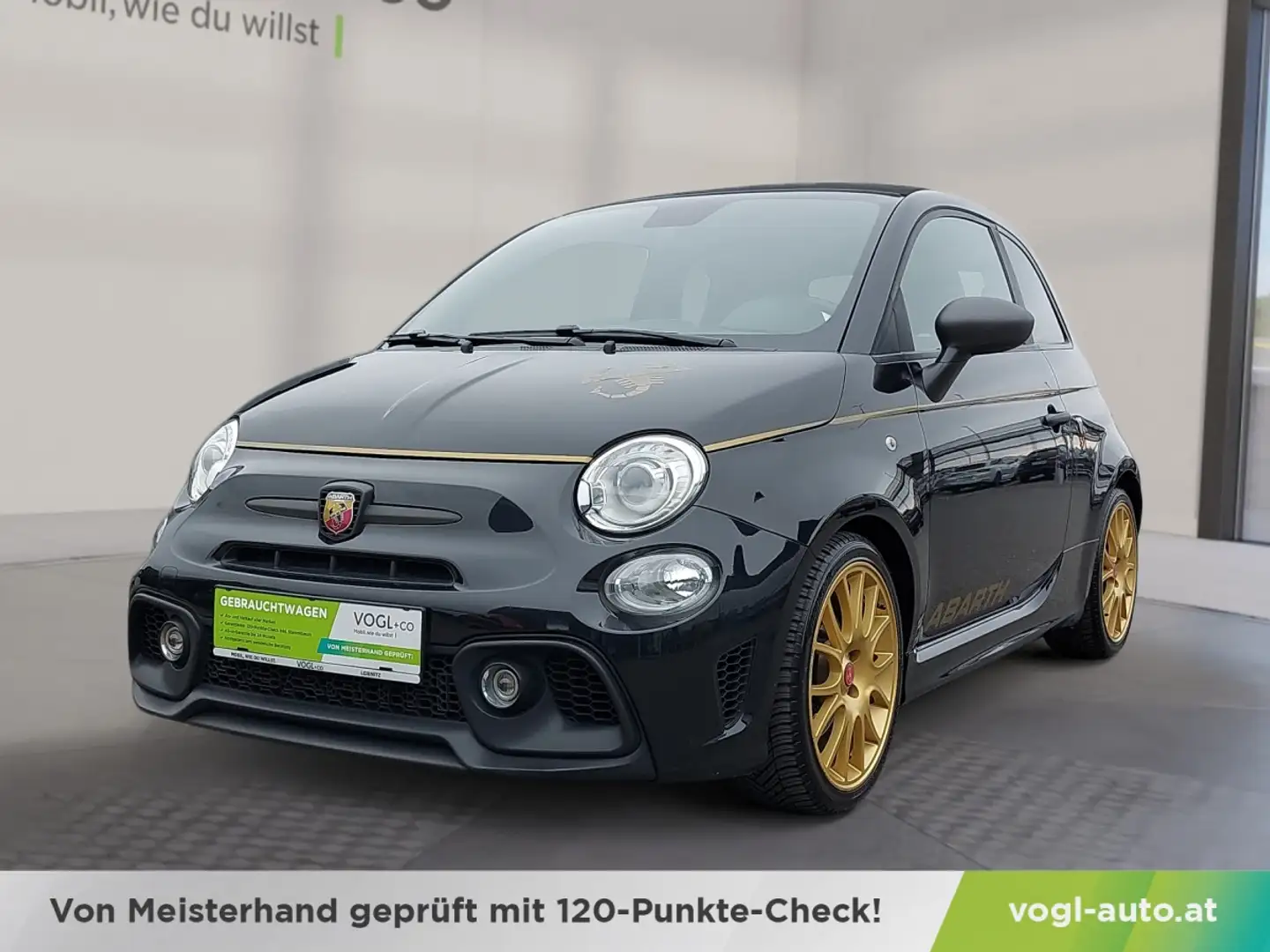 Abarth 595C Scorpioneoro Schwarz - 1