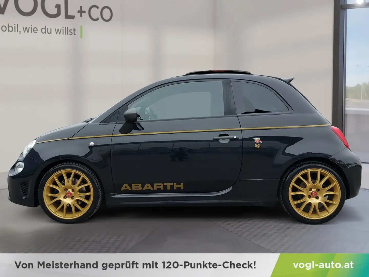 Abarth 595C Scorpioneoro Schwarz - 2