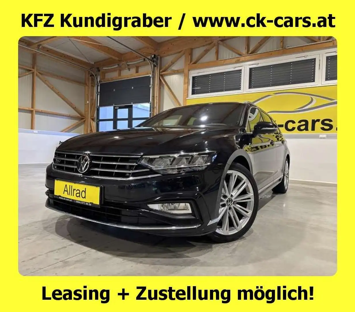 Volkswagen Passat *** 2x R-LINE 4x4 VIRTUAL COCKPIT KAMERA HEAD-U... Schwarz - 1