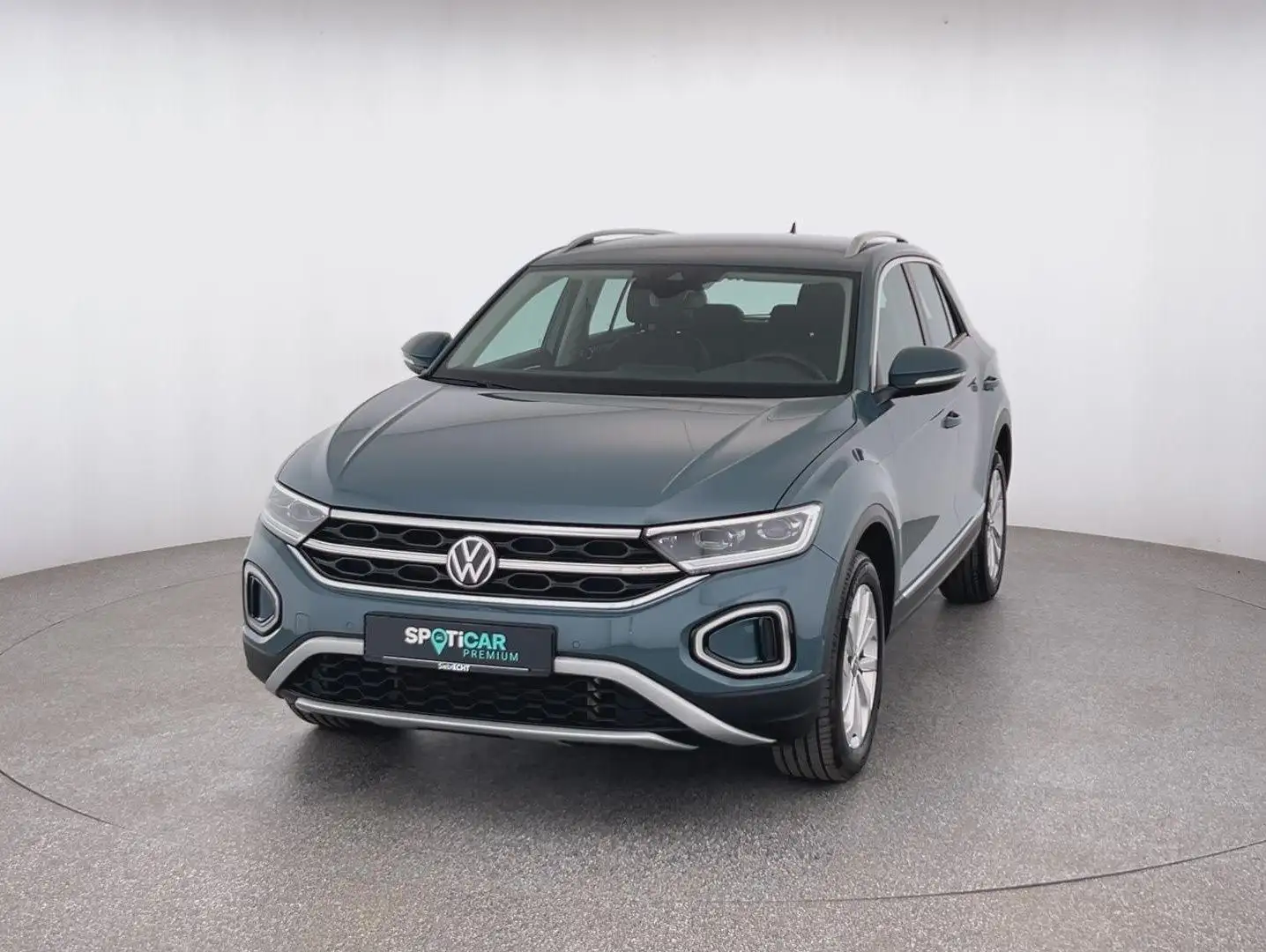 Volkswagen T-Roc Style 1.0 TSI*NAVI*SHZ*PDC*uvm Grün - 1