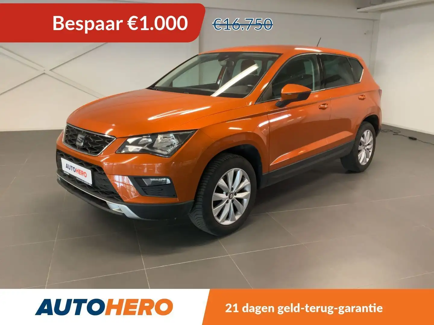 SEAT Ateca 1.4 TSI ACT Style Oranžová - 1