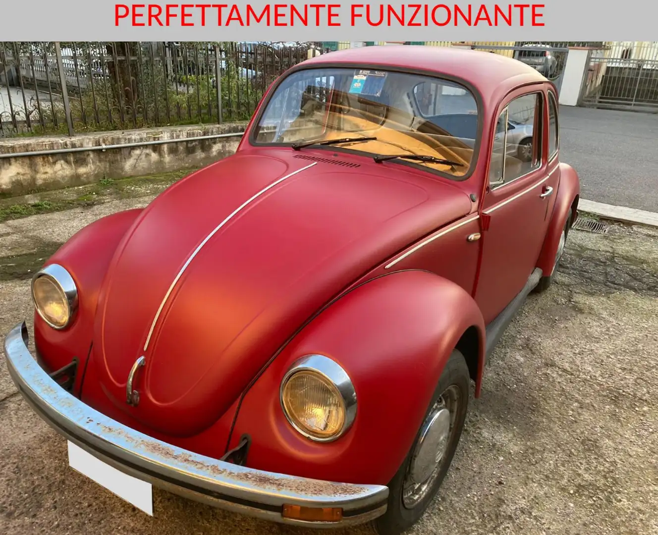 Volkswagen Maggiolino - ANCHE PER NEOPATENTATI Rosso - 1