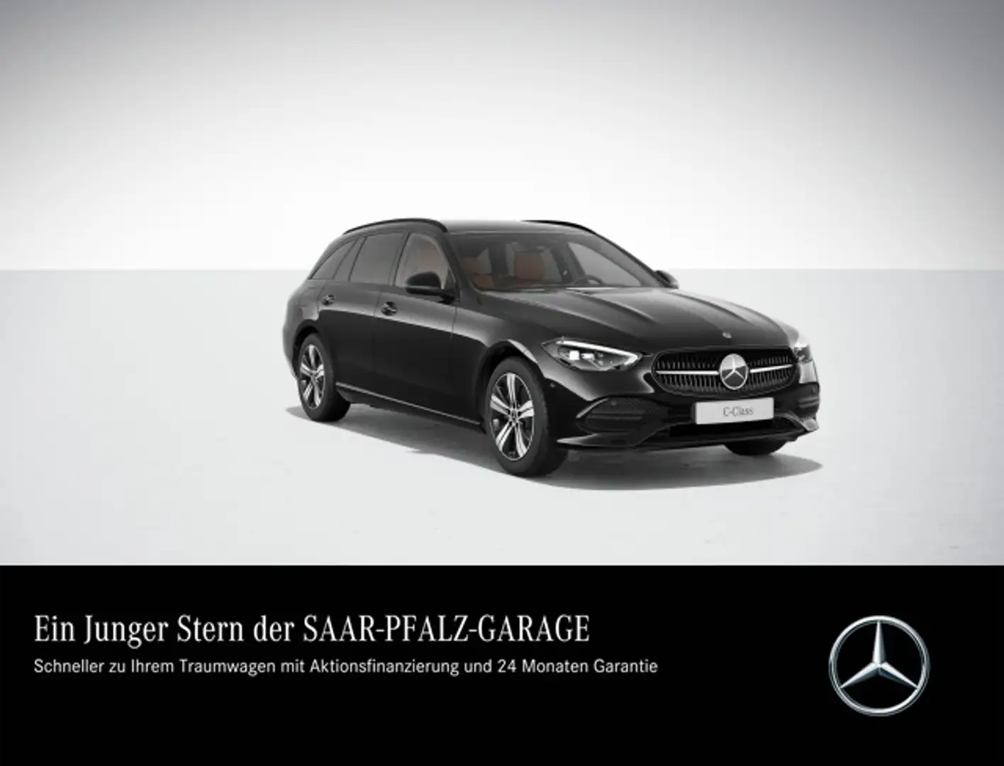 Mercedes-Benz C 200 C 200 d T AVANTGARDE*NIGHT*AMBIENTE+*AHK*DISTR+ Schwarz - 2