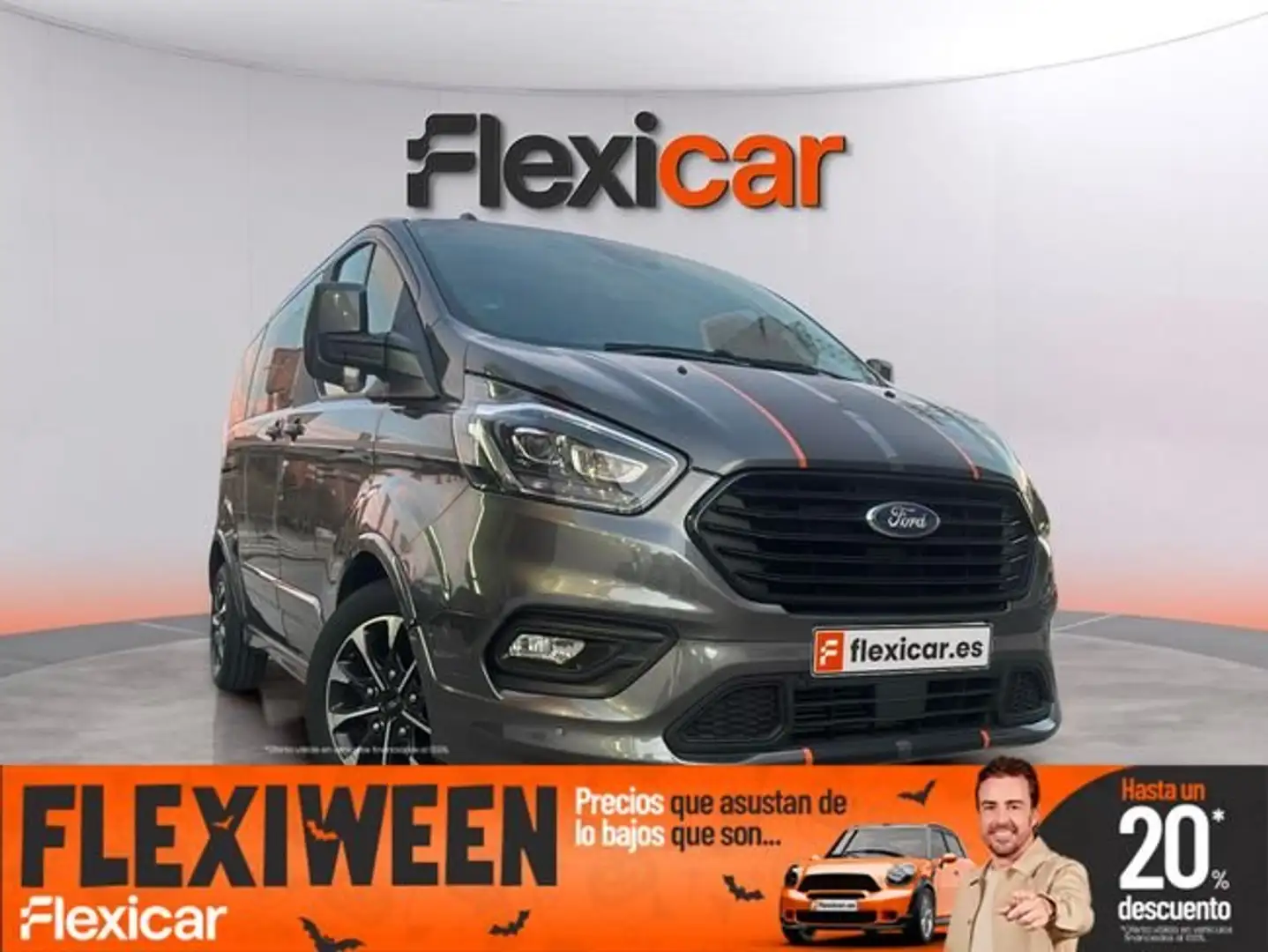 Ford Tourneo Custom 2.0 EcoBlue Active Aut. 185 Gris - 1