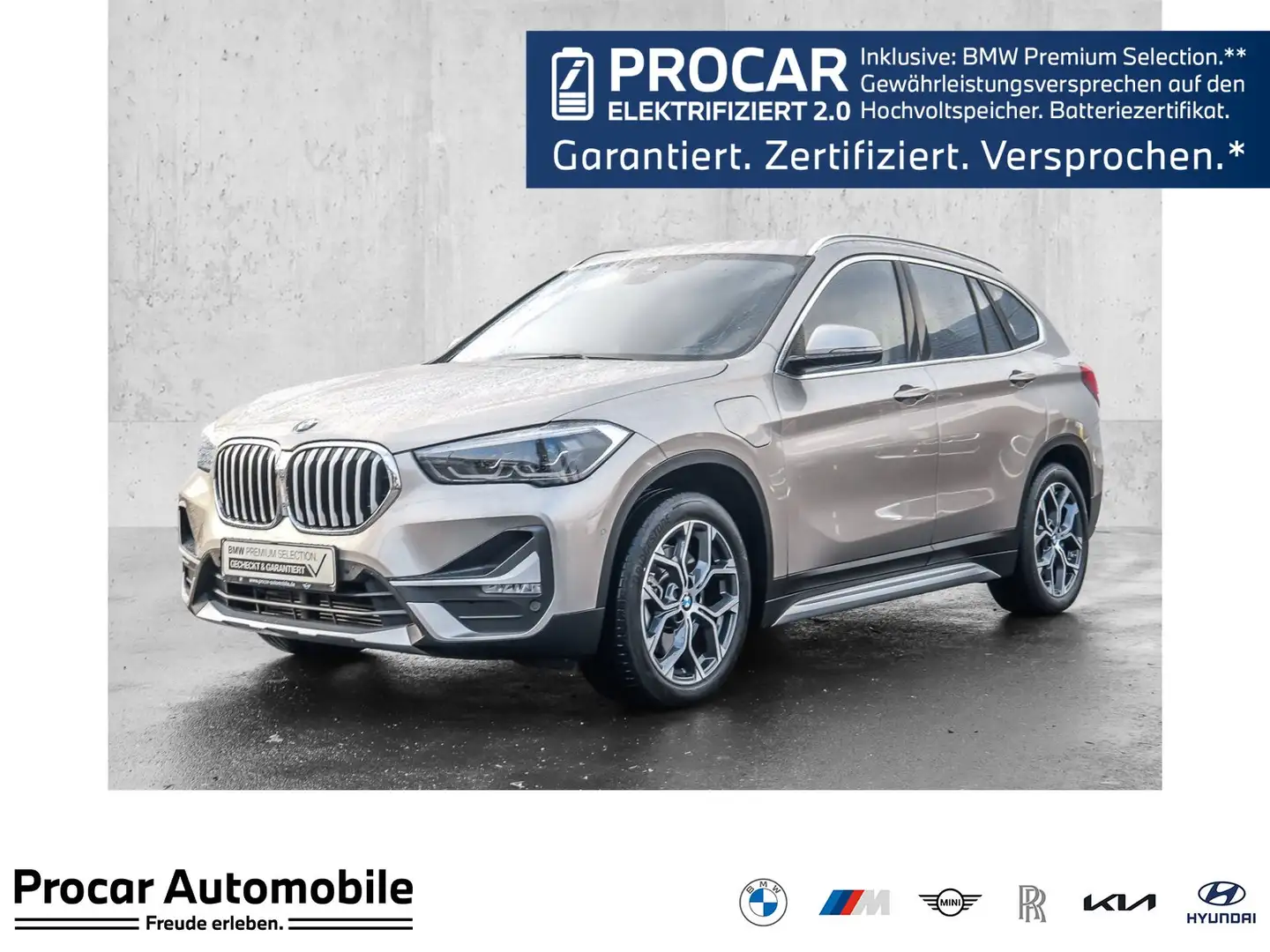 BMW X1 xDrive25e xLine RFK NAVI LED PDC V+H DAB Blanc - 1