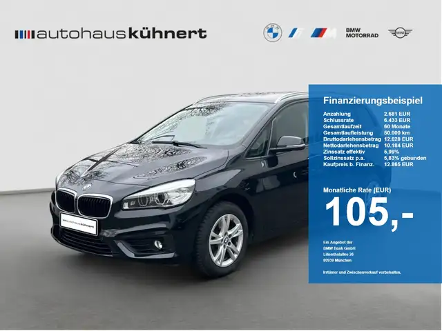 BMW 218 218i Gran Tourer Advantage LED Navi ParkAss PDC