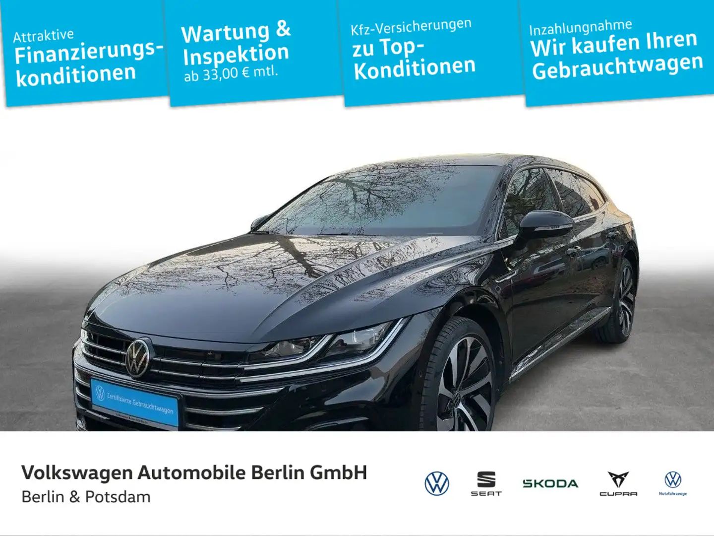 Volkswagen Arteon 1.4 TSI eHyb R-Line Standh Noir - 1