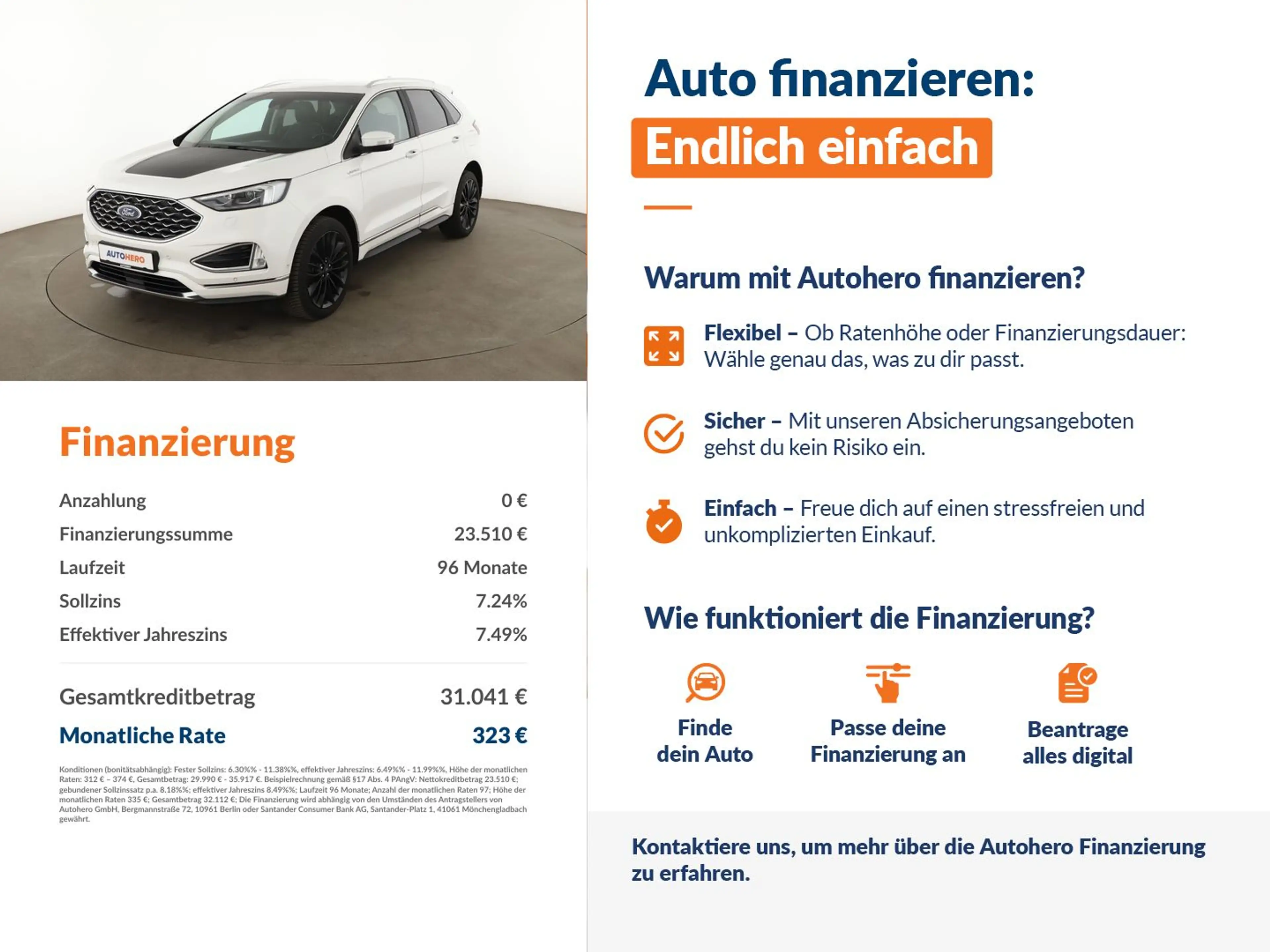 Ford Edge 2.0 TDCi EcoBlue Vignale 4x4 Aut.*CAM*ACC*NAVI* — photo 2