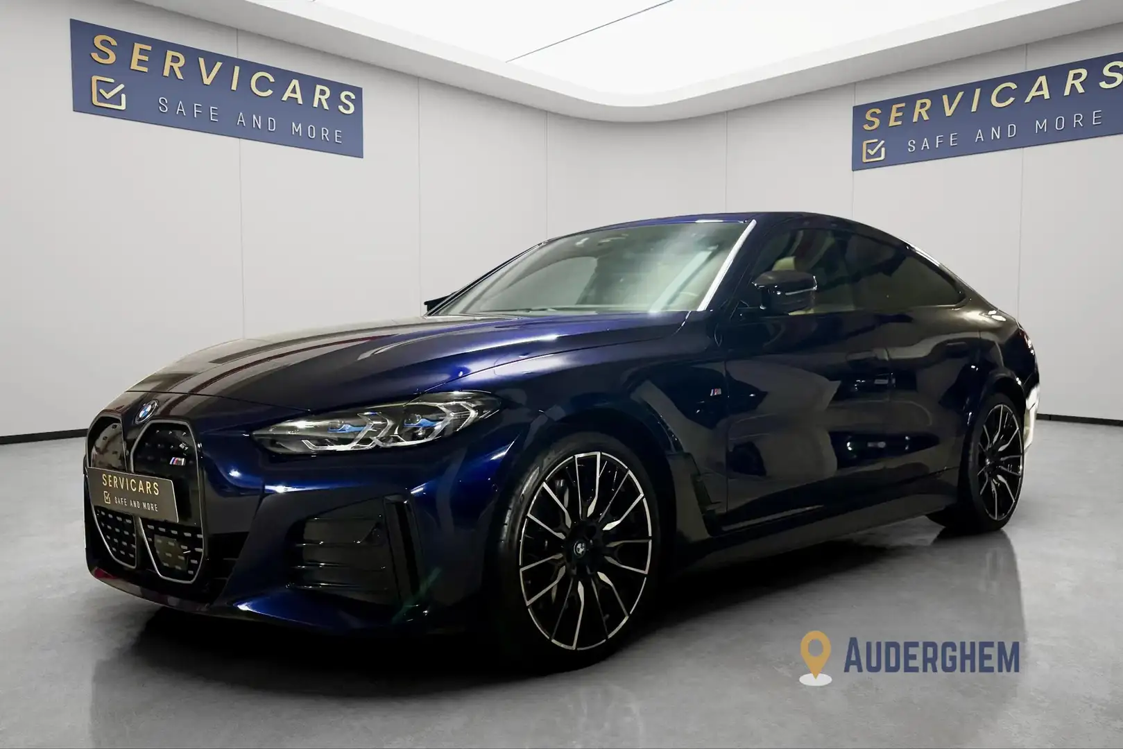 BMW i4 i4 Gran Coupe 83.9 kWh M50/FULL/GAR 12 MOIS Bleu - 1