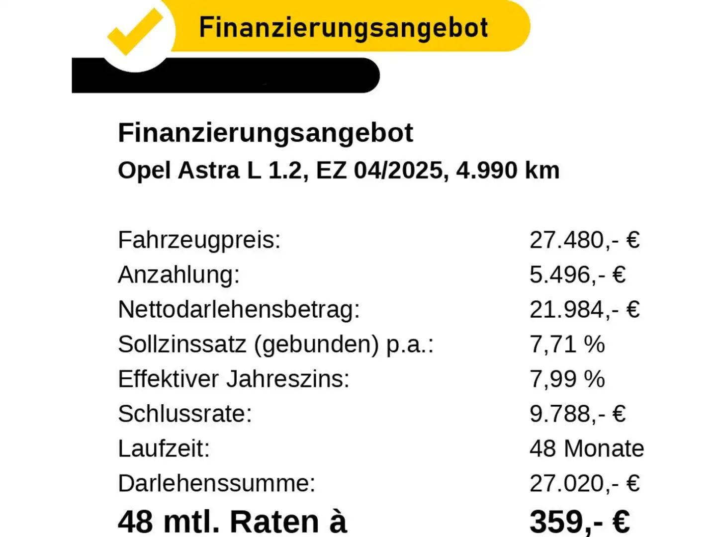 Opel Astra 5-Türer GS 1.2 Turbo, (/ MT-6 Schwarz - 2