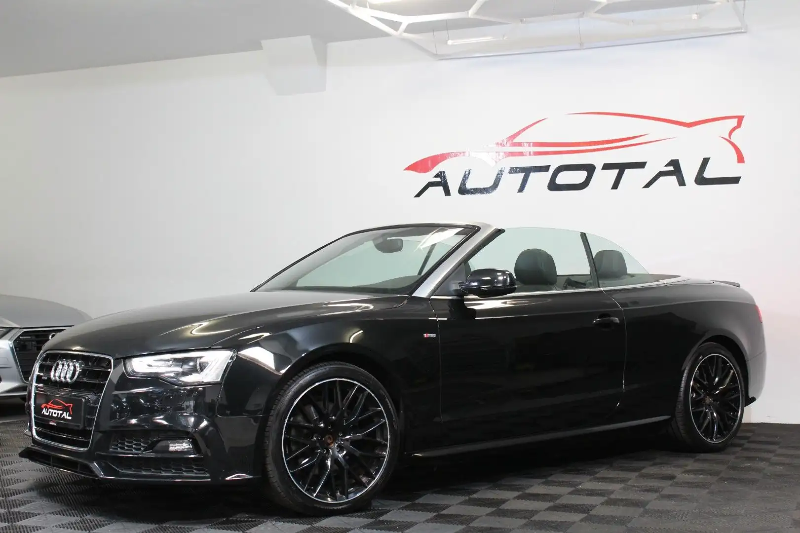 Audi A5 Cabriolet*2.0 TDI *quattro*LED*Navi*S Line* Schwarz - 2