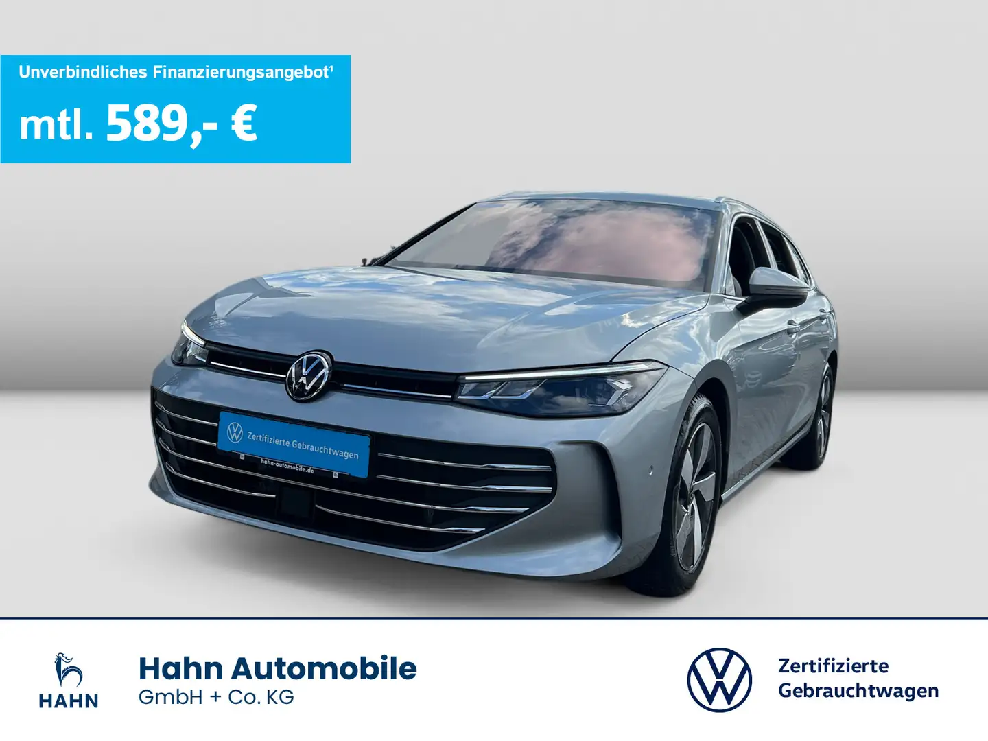 Volkswagen Passat Variant 1.5TSI Business AreaV Pano Standh Silber - 1