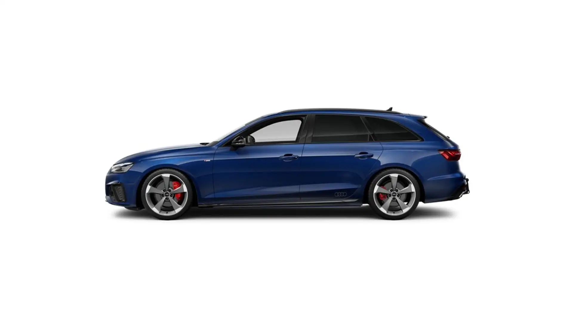 Audi A4 Avant 40 TFSI quattro S line MATRIX+AHK+BLACK Blau - 2