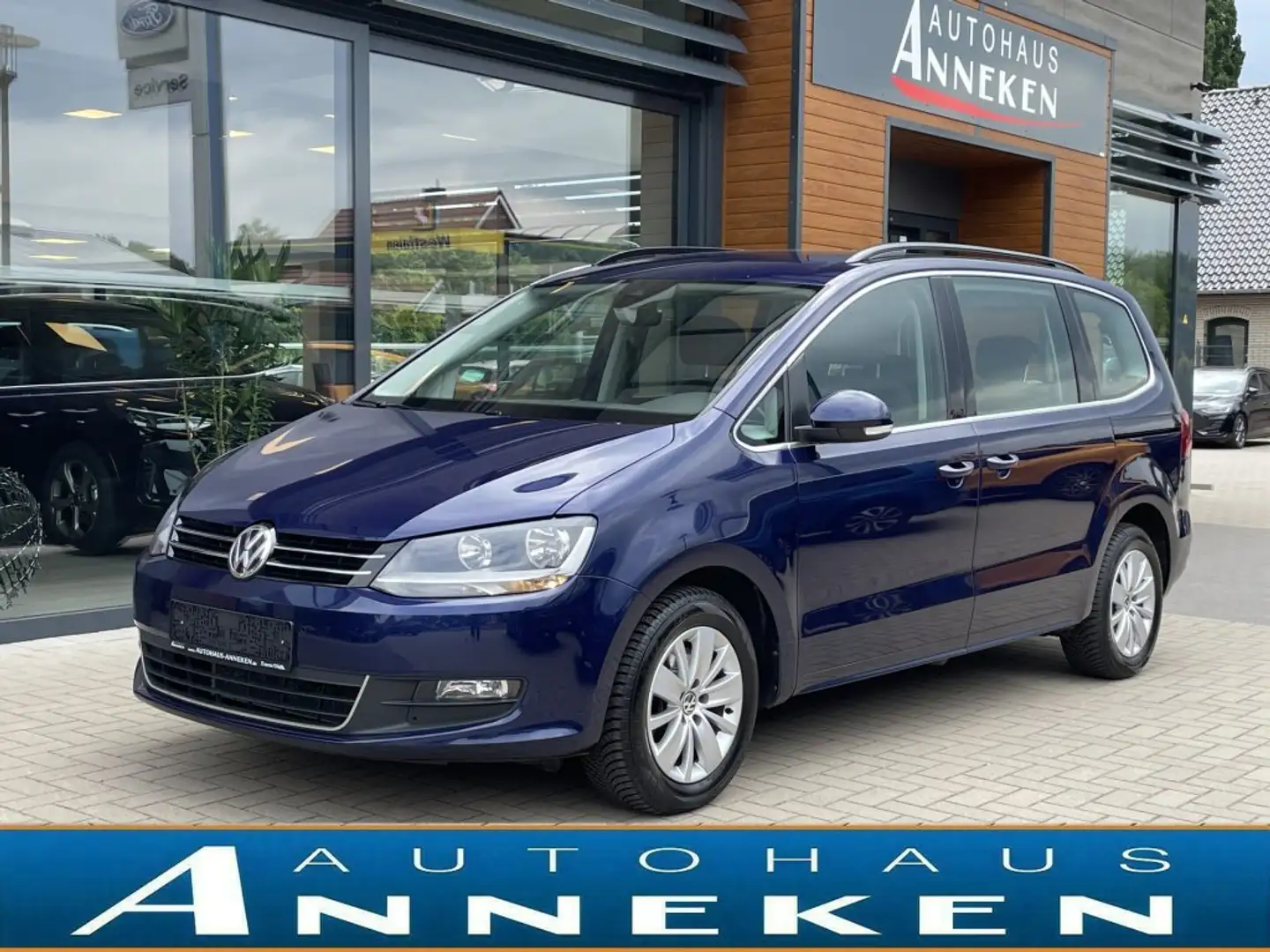 Volkswagen Sharan 1.4 TSI Comfortline*AHK*7-Sitzer*Autom. Blau - 1