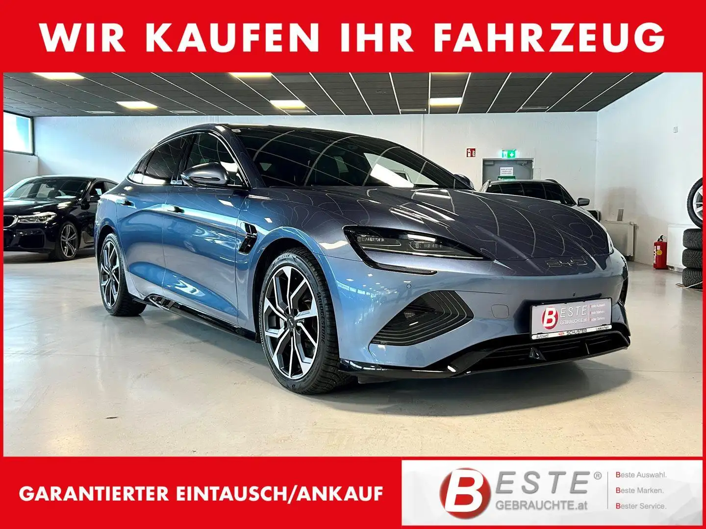 BYD Seal Excellence Österreich Paket 82,5kWh AWD Šedá - 1