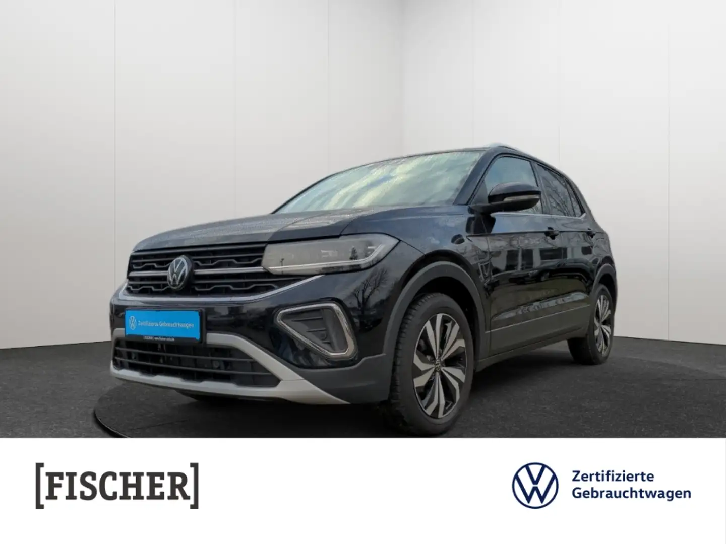 Volkswagen T-Cross 1.0TSI DSG Style Matrix Navi Carplay DAB+ SHZ PDC Nero - 1